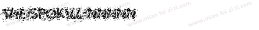 The spokill字体转换